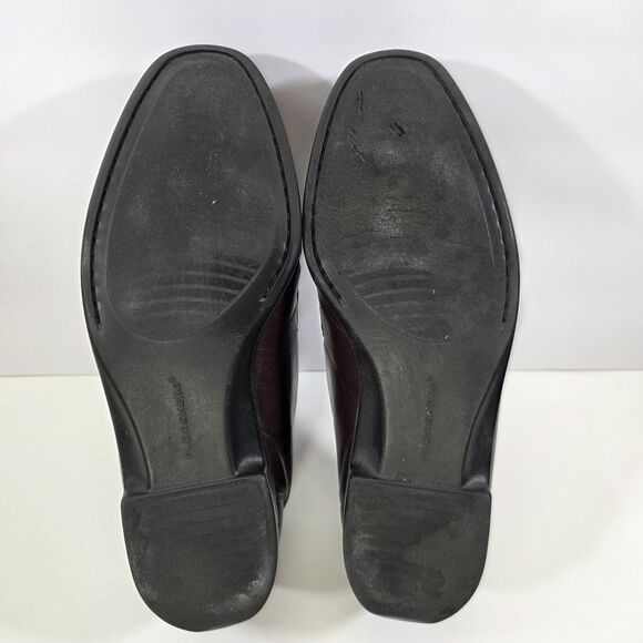 Florsheim Comfortech Mens 9D Burgundy Brown Leather Loafers Slip On Dress Shoes main image 4